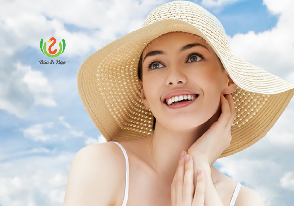 nổi mụn do đeo khẩu trang