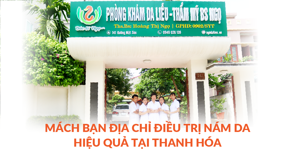 địa chỉ điều trị nám da