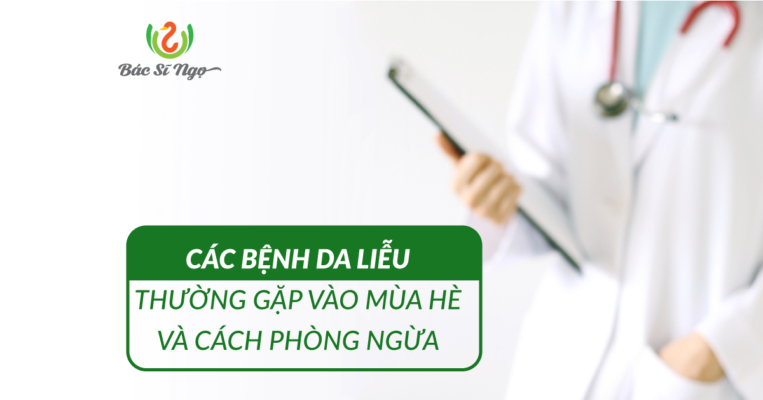 bệnh da liễu thường gặp vào mùa hè